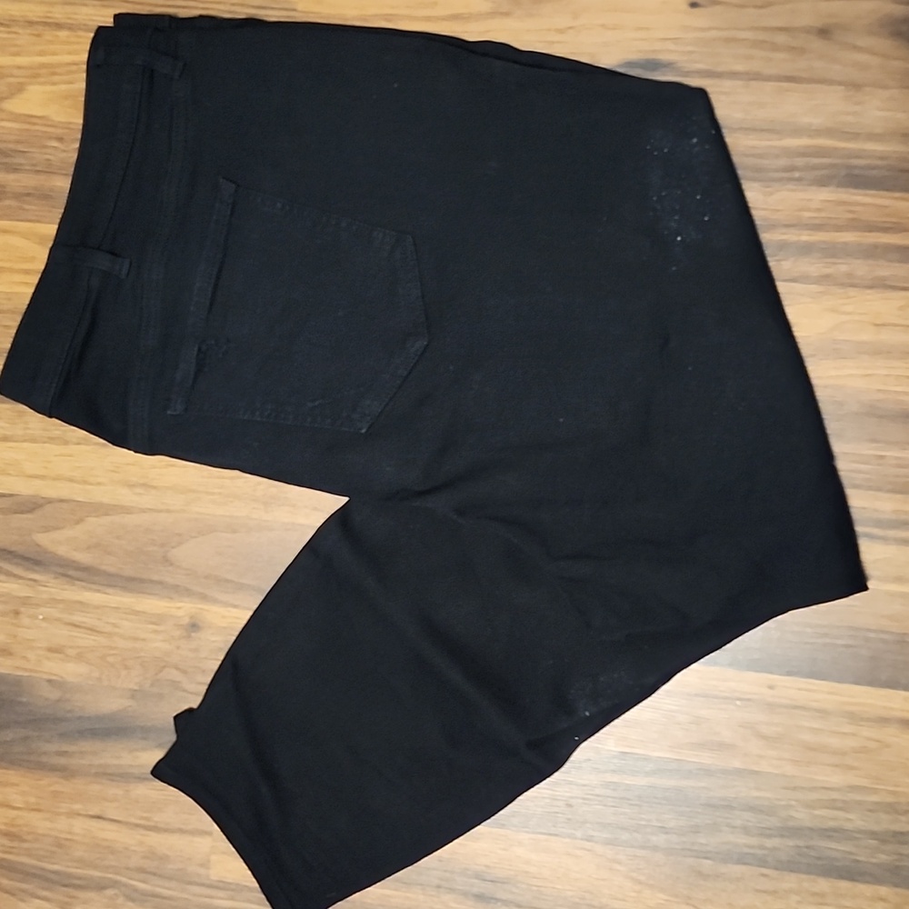 Torrid Women's Sky High Skinny Black Distressed Jeans Size 26